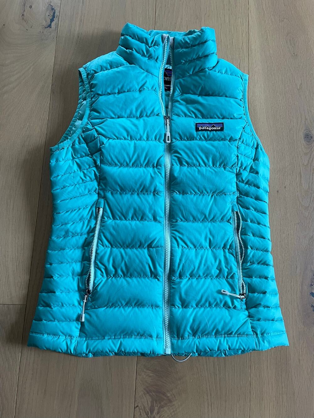 Patagonia Down Vest Turquoise XXS